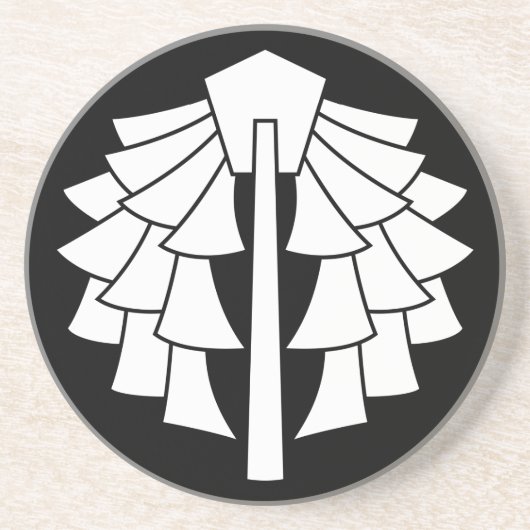 神 宮 幣 ZANDSTEEN ONDERZETTER (Voorkant)