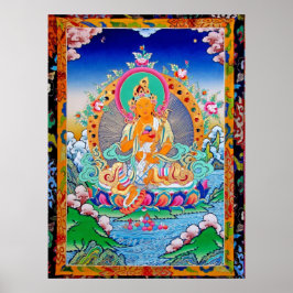 福 慧 母Wisdom in Wealth Tara Poster