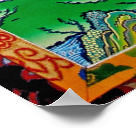 福 慧 母Wisdom in Wealth Tara Poster (Hoek)