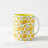 秋とリス fall and a squirrel tweekleurige koffiemok (Voorkant rechts)