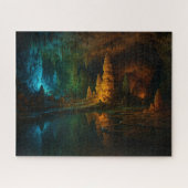秋芳洞の幻想風景 / Fantastical View of Akiyoshido Cave Legpuzzel (Horizontaal)