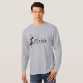 積 分 猫 Tシ ャ ツ T-SHIRT (Voorkant volledig)