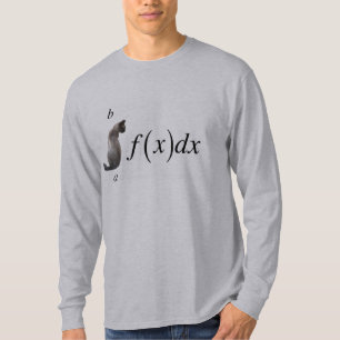 積 分 猫 Tシ ャ ツ T-SHIRT