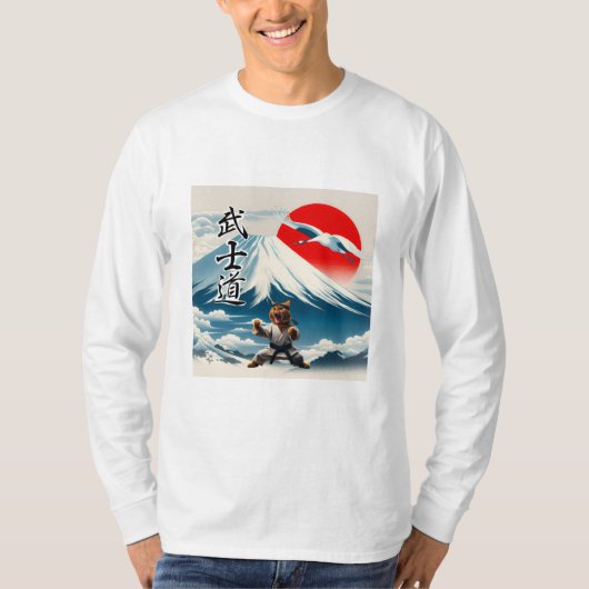 空手ねこ T-SHIRT (Voorkant)