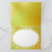 窓辺のキャンドル・眠る犬 (2)　クリスマスカード KAART (Binnen)