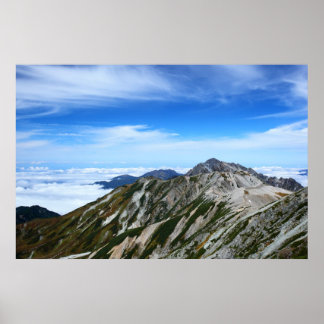 立 山 峰 の 山  POSTER