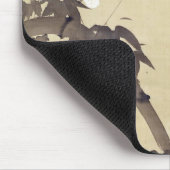 竹 に 鳥, 其 Bird en Bamboo, Kiitsu, Japan Art Muismat (Hoek)