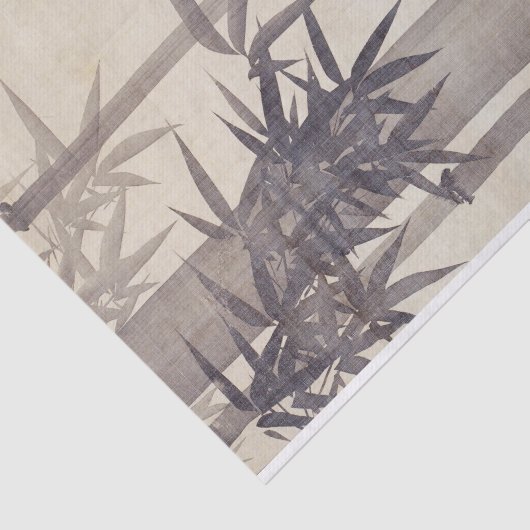 竹, 其一 Bamboo, Kiitsu, Japanese Art Tissuepapier (Detail)