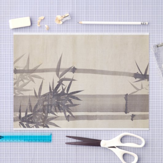 竹, 其一 Bamboo, Kiitsu, Japanese Art Tissuepapier (Craft)