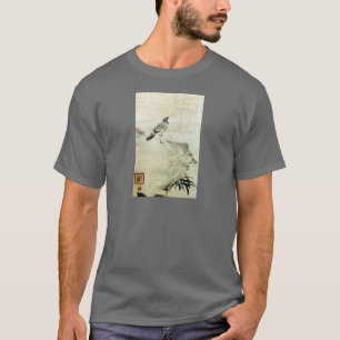 竹 雀, 可 Sparrow en Bamboo (details), Kao T-shirt