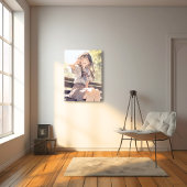 笑顔で3ピースJK アートパネル|寿司娘 Art Panel GenerativeAI Canvas Afdruk