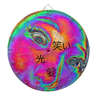 笑, 光, 愛 - Gelach, licht, liefde Dartbord