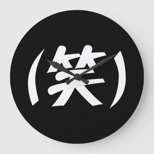 (笑) LOL Japans Slang Grote Klok (Voorkant)