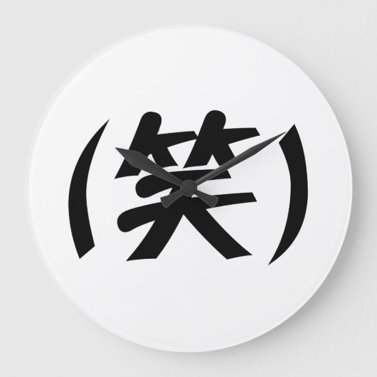 (笑) LOL Japans Slang Grote Klok (Voorkant)