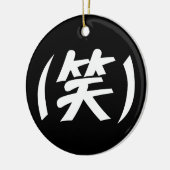 (笑) LOL Japans Slang Ping Pong Ball Keramisch Ornament (Links)