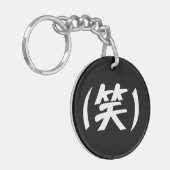 (笑) LOL Japans Slang Sleutelhanger (Voorkant Links)