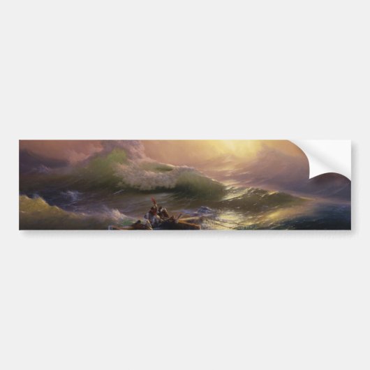 第九の波涛 BUMPERSTICKER (Voorkant)