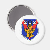 第202飛行隊 MAGNEET (Voorkant / Achterkant)