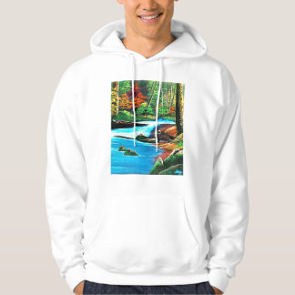 紅葉の渓流２ HOODIE
