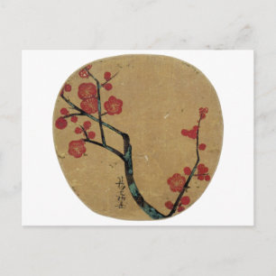 紅 梅 図, 光 Plum Blossom, Kōrin Briefkaart