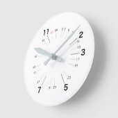 素数しか必要としない人のための壁時計 RONDE KLOK (Hoek)
