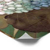 紫 陽 ン ボ, ト Hydrangea en Dragonfly, Hōitsu Poster (Hoek)