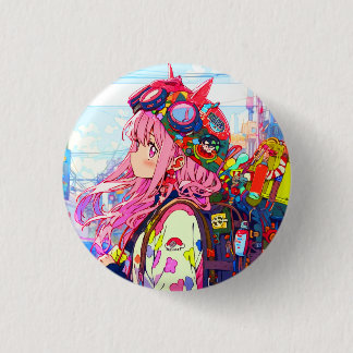 缶バッジ|VACHABORG グッズ「トレジャーバックパッカー」 RONDE BUTTON 3,2 CM