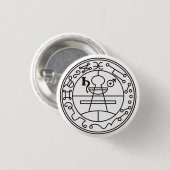 【缶バッチ】ソロモンの封印 - The Seal of Solomon Ronde Button 3,2 Cm (Voorkant /achterkant)