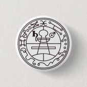 【缶バッチ】ソロモンの封印 - The Seal of Solomon Ronde Button 3,2 Cm (Voorkant)