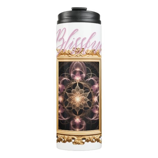 美しい光の華サーマルタンブラー THERMOSBEKER (Voorkant)