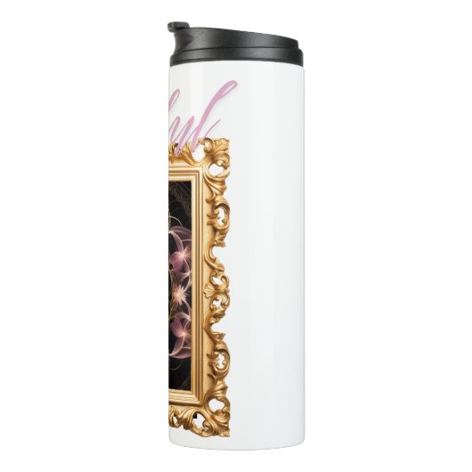 美しい光の華サーマルタンブラー THERMOSBEKER (Geroteerd rechts)