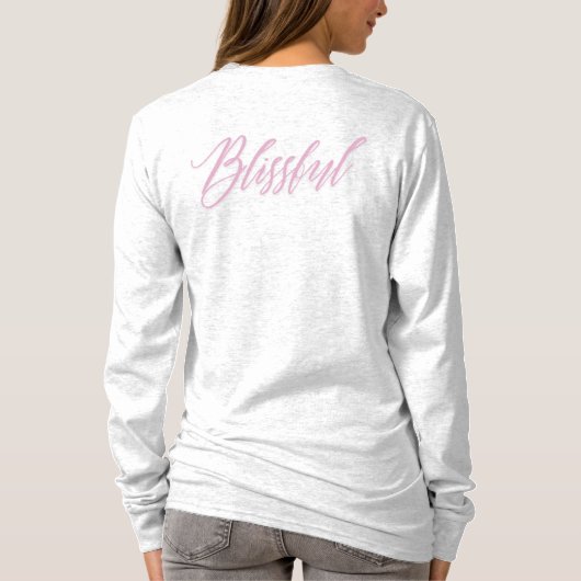 美しい光の華 T-SHIRT (Achterkant)