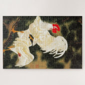 老 白 図, 若 Pine-tree & White Chickens, Jakuchüu Legpuzzel (Horizontaal)