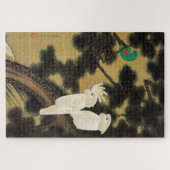 老 鵡 図, 若 Pine-tree & Parrot, Jakuchu Legpuzzel (Horizontaal)