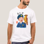 肩に鷹(カタニタカ) T-SHIRT (Voorkant)