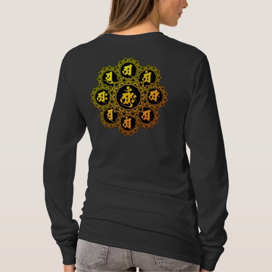 胎蔵曼荼羅 T-SHIRT (Achterkant)
