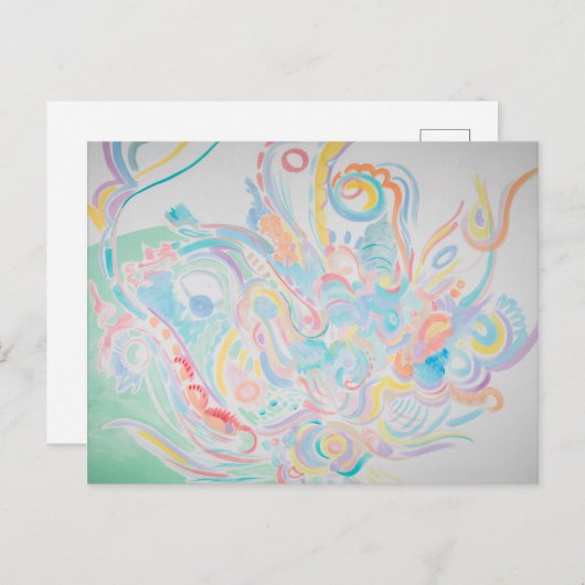 舞 龍 BRIEFKAART (Voorkant / Achterkant)