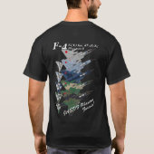航空自衛隊所属F/RF-4 Phantom II Tシャツ T-shirt (Achterkant)