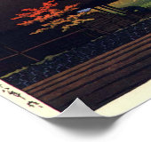 船 津 富 士, Mt Fuji uit Funatsu, Hasui Kawase Poster (Hoek)