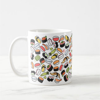 色んな種類の寿司 マグカップ KOFFIEMOK