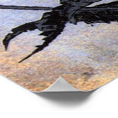 芥 子 花, 北 斎 Poppies, Hokusai, Ukiyoe Poster (Hoek)