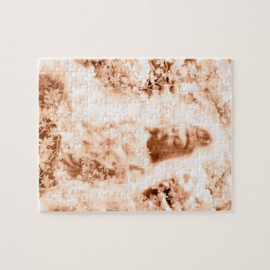 花と観音菩薩と伊勢神宮 LEGPUZZEL (Horizontaal)