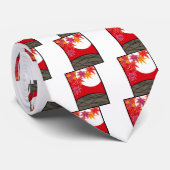 花札　坊主　八月　紅葉 STROPDAS (Opgerold)