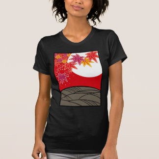花札 坊主 八月 紅葉 T-SHIRT