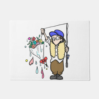 花束釣れた DEURMAT