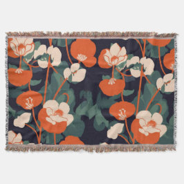 花柄ブランケット DEKEN