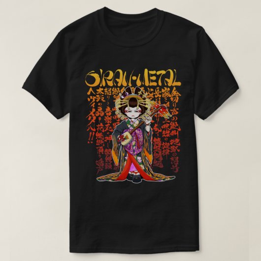 花魁メタル OIRAN-METAL T-SHIRT (Design voorkant)