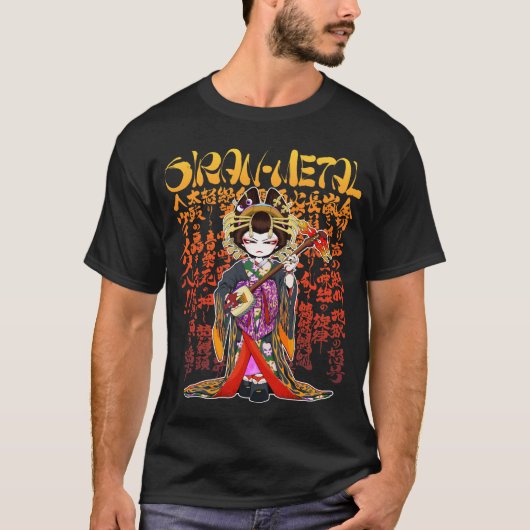 花魁メタル OIRAN-METAL T-SHIRT (Voorkant)