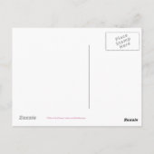 花 の ツ ル ポ onder ワ briefkaart (Achterkant)