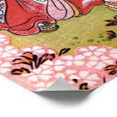 花 見, 清 Ventilator, Kiyonaga, Ukiyo-e Poster (Hoek)